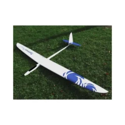 Typhoon PLUS tout fibre env.2.90m blanc & bleu RCRCM (verrière noire)