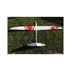 Typhoon tout fibre env.2.00m blanc & rouge RCRCM