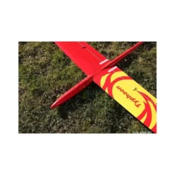 Typhoon tout fibre env.2.00m rouge & jaune RCRCM