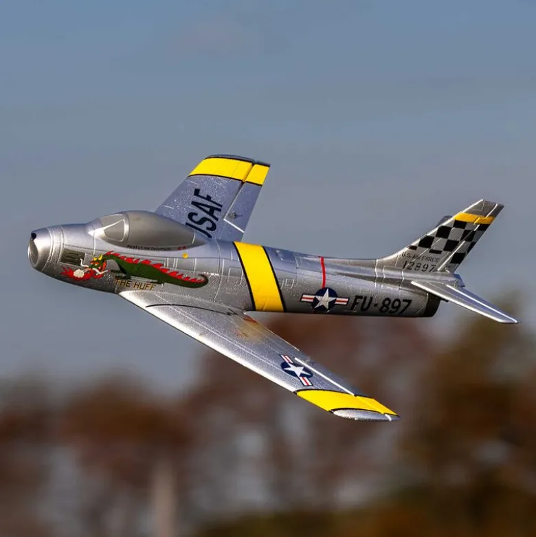 UMX F-86 Sabre 30mm EDF Jet BNF Basic with AS3X and SAFE Select