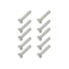 Vis nylon M8x60 mm tête fendue (10 pcs)