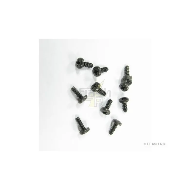 Vis palonnier plastique 3x8 10pcs Futaba
