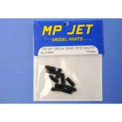 VIS 6 PANS CREUX SANS TETE M4x10 mm 10pcs