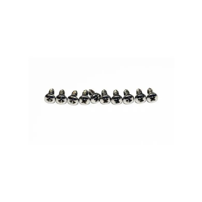 Vis Tole Inox Tête Bombée Pozi M2.9x9.5 (10 pcs)