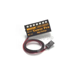 Voltmètre embarqué à LED LiFe/Lipo (6.6V ou 7.4V) Towerpro