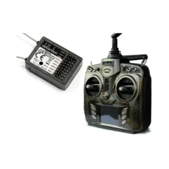 Walkera Devention DEVO 8 S 2.4 GHz 8ch Télémétrie Émetteur et Récepteur Mode 1