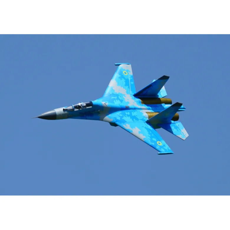 XFLY TWIN 50MM SU-27 EDF 750MM - Bleu camo