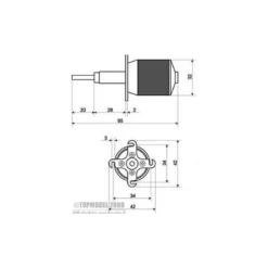 Xpower XC3223/10 LS 135g kV1200 spécial planeur