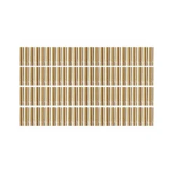 YUKI MODEL Contacts plaqués or Ø4,0 mm, coupelle de soudure fermée, lot de 5